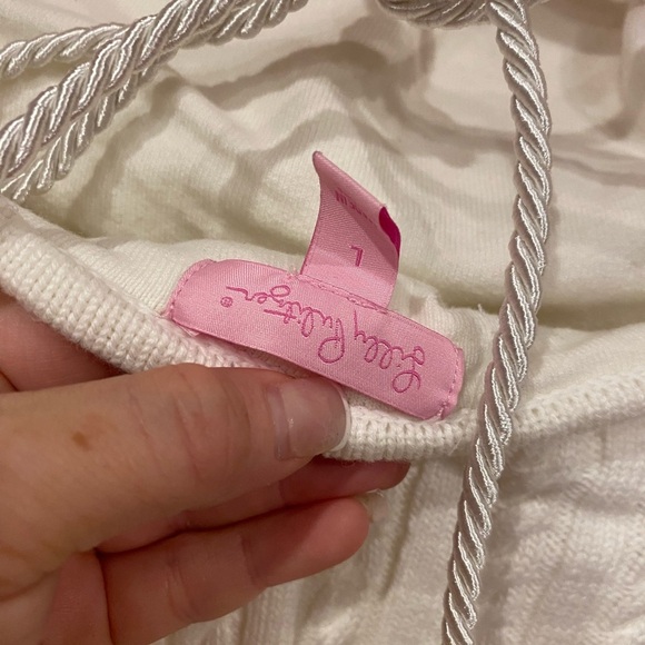 Lilly Pulitzer Sweater Halter Top Size Large VGUC - Picture 4 of 7